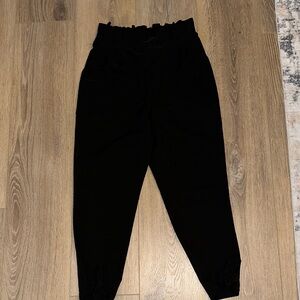 Grace Karin Elegant Black Cropped Pants